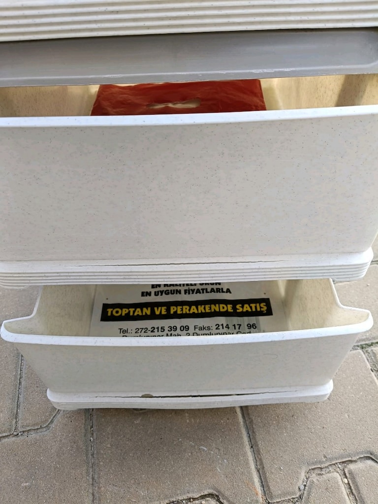plastik çekmece 250 tl - 8