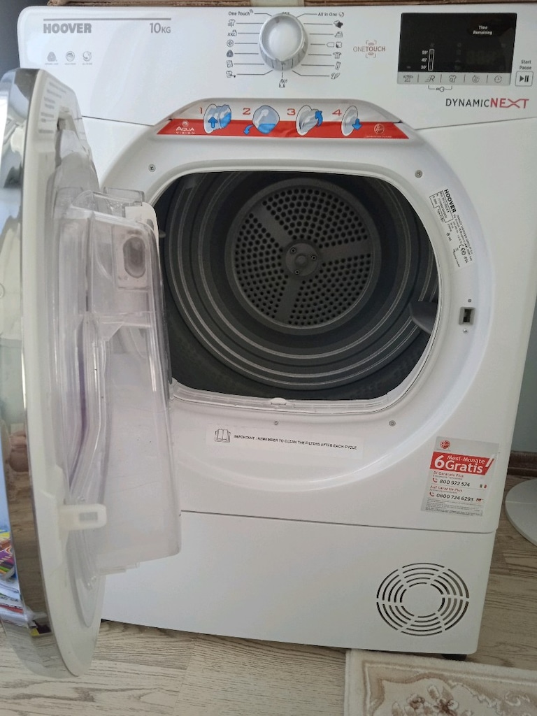 Sıfır Ayarında Hoover 10 Kg Kurutma Makinesi-Tertemiz - 3