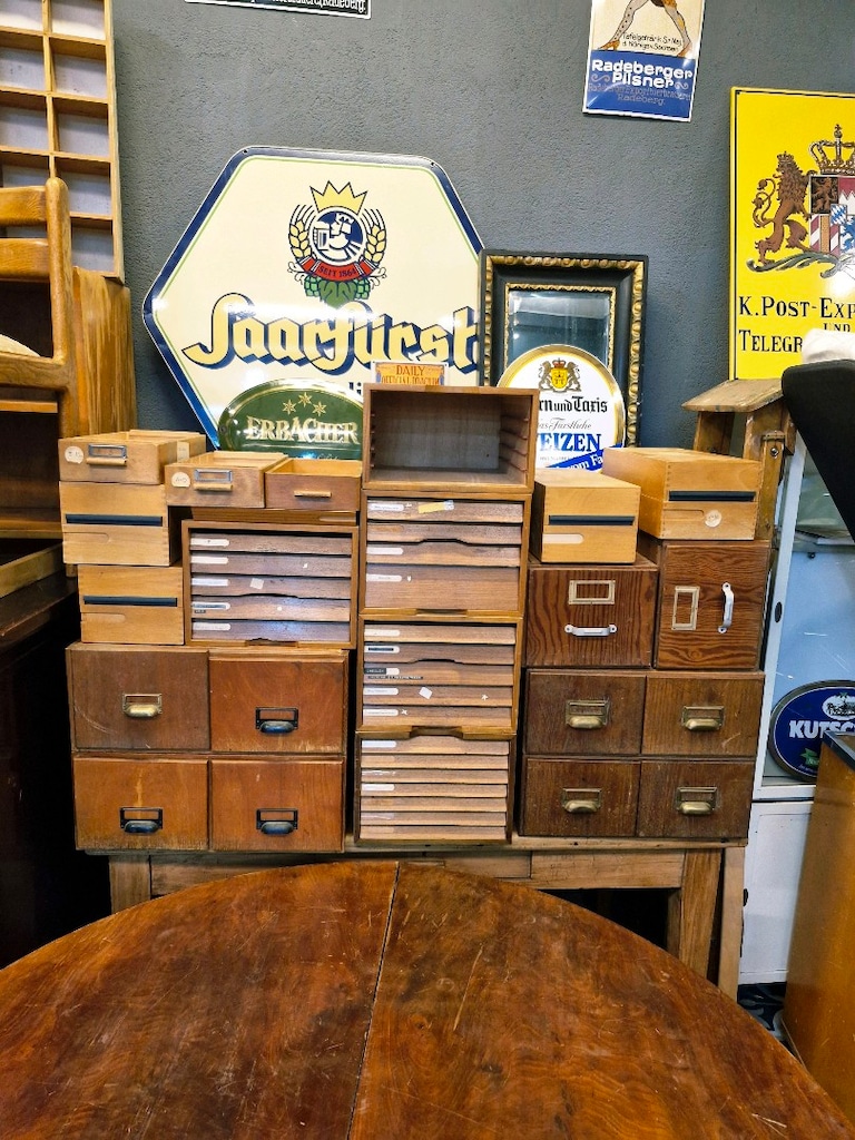 antika vintage çekmeceli dolaplar. - 2