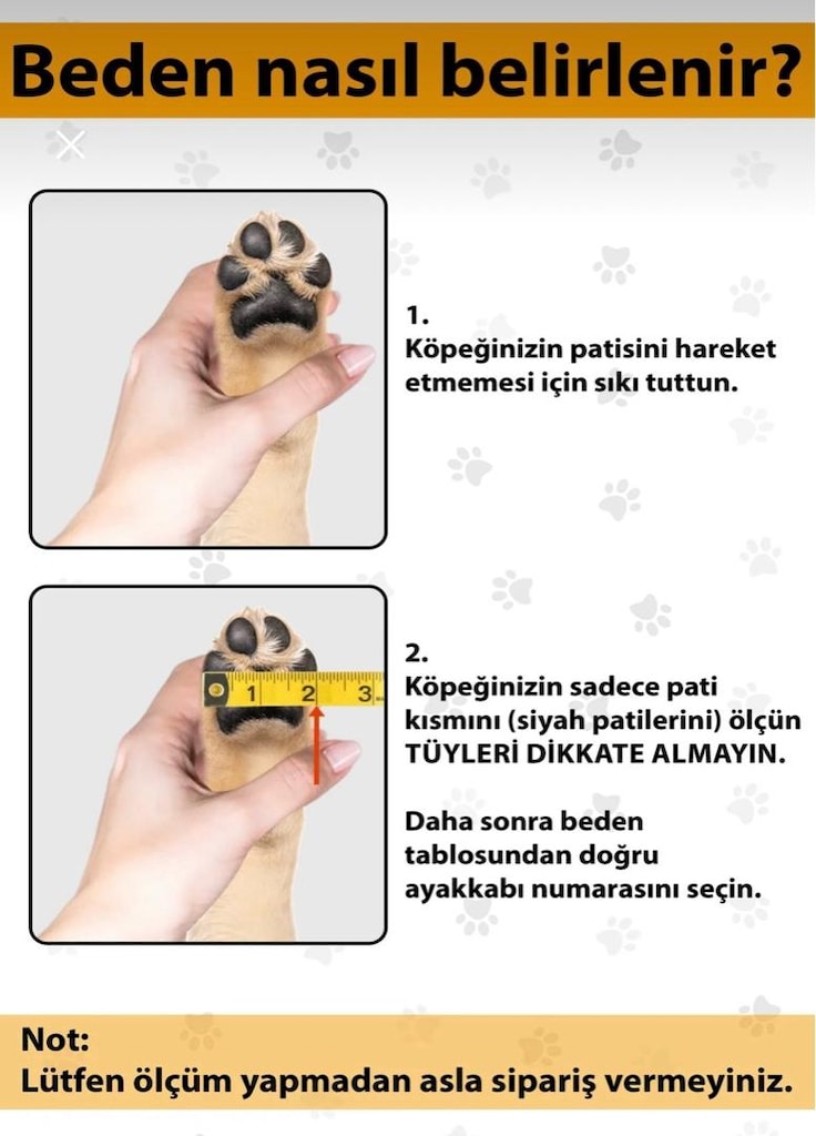Paw Prints Köpek Ayakkabısı - 10