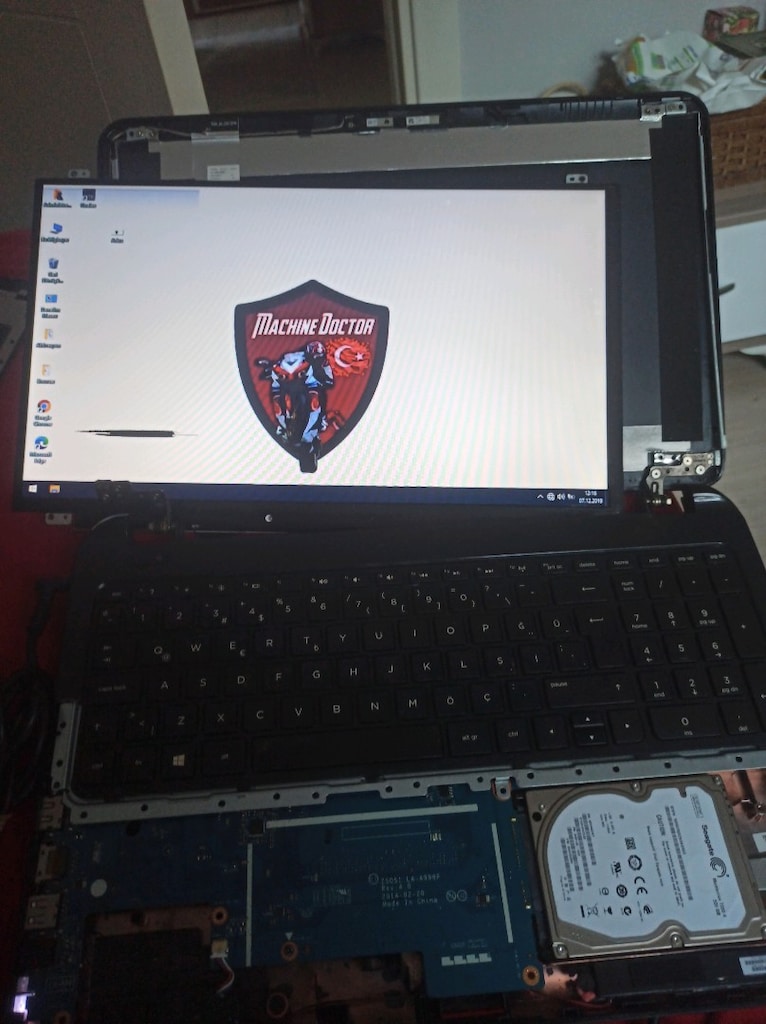 HP Pavilion AMD A8 ram disk yok anakart olarak satılık - 3