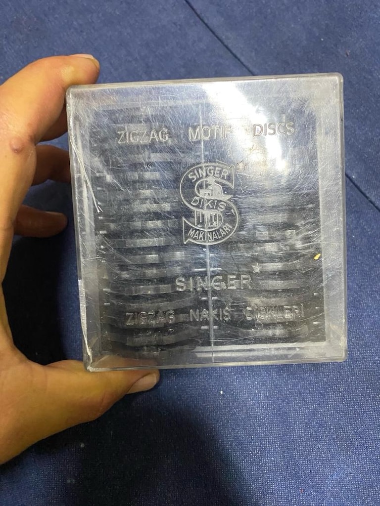 Singer Dikiş Makinası Motif Disk Seti - 3