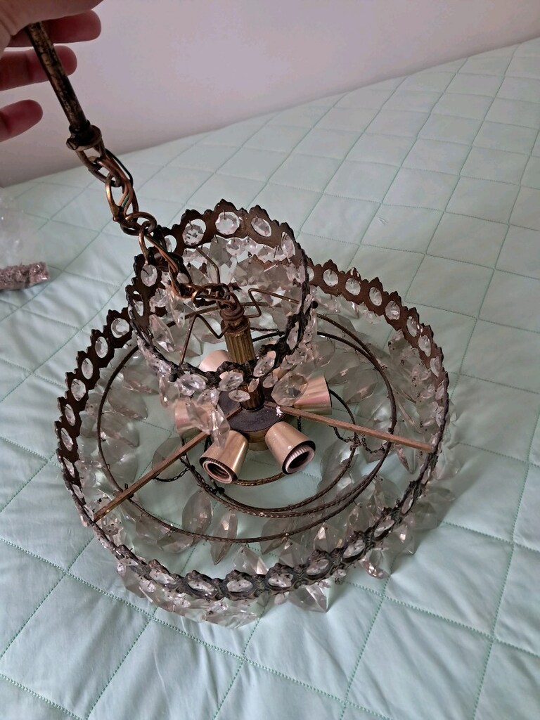 kristal taşlı avize - 3