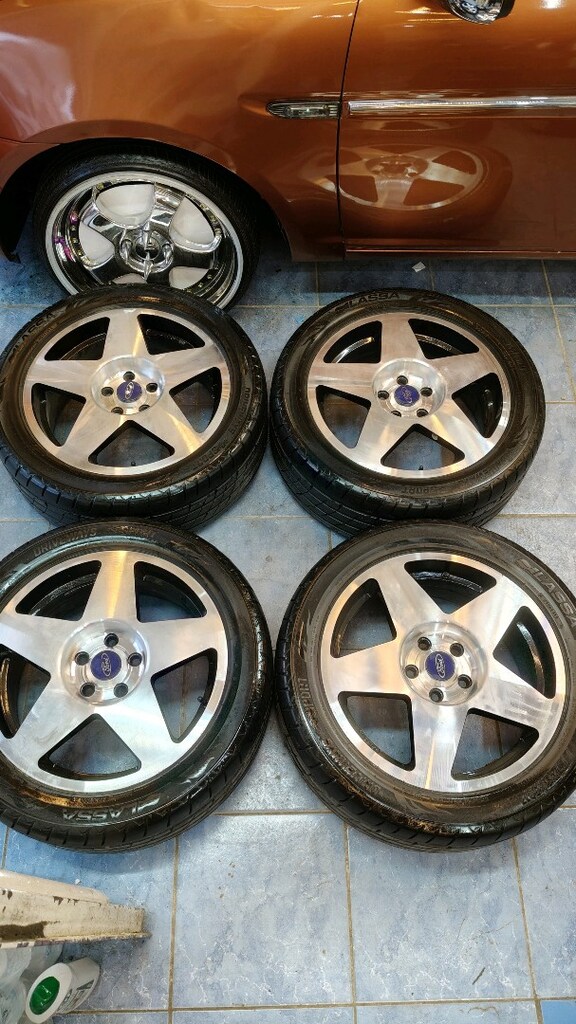 17 inç 5*108 jant lastik siensi cnc sıfır ayna gibi jant takas var - 3