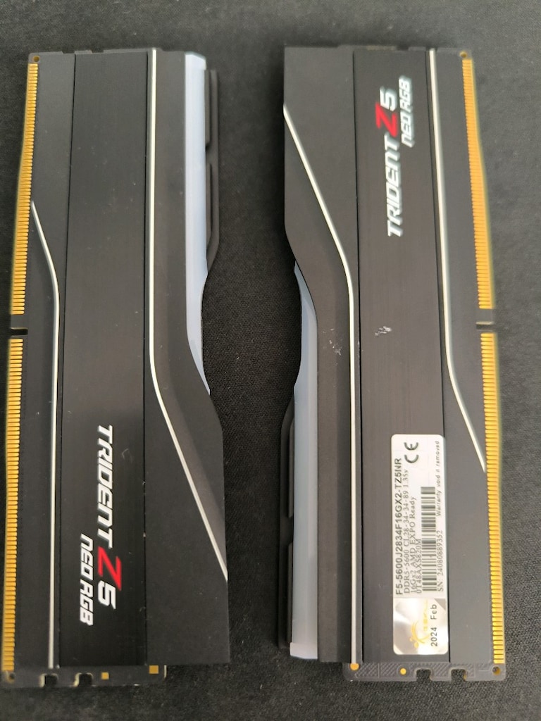 2x16gb GSkill tridentZ5 5600Mhz Cl28 Ram (32gb)