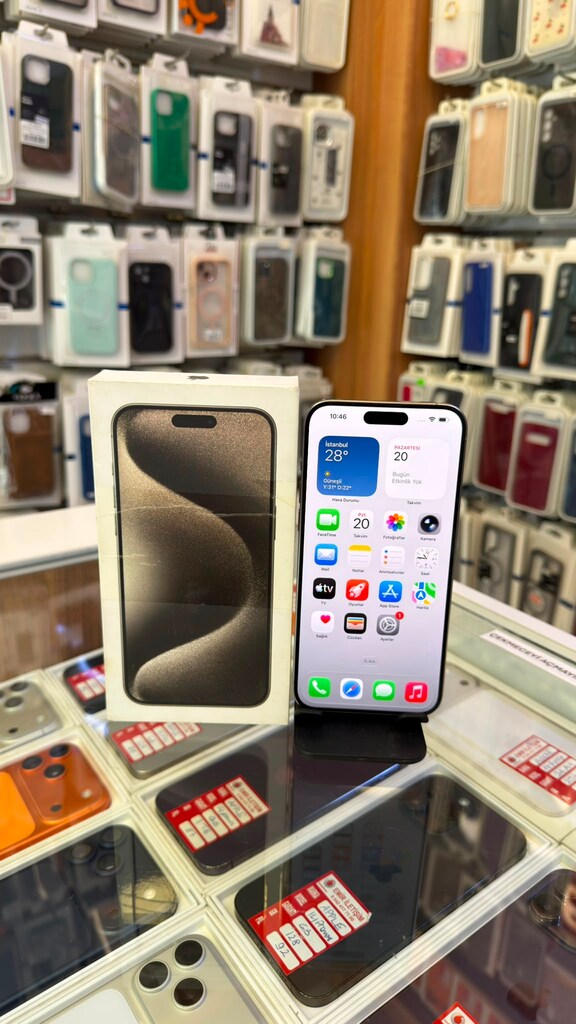 15 Pro Max 256 gb sıfırdan farksız garantili takasa açık - 8
