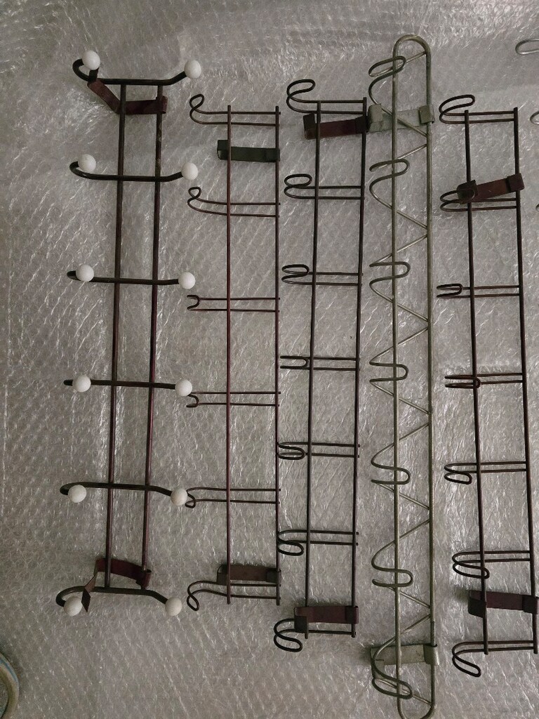 Gri Metal Duvar Askıları Seti 8 adet - 3
