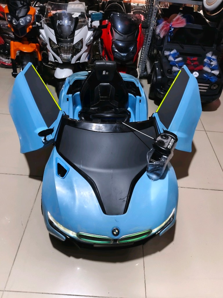 (AnkaCar çocuk oto galeri)2 MOTOR BMW İ8 KUMANDALI&MANUEL AKÜLÜ ARABA - 6