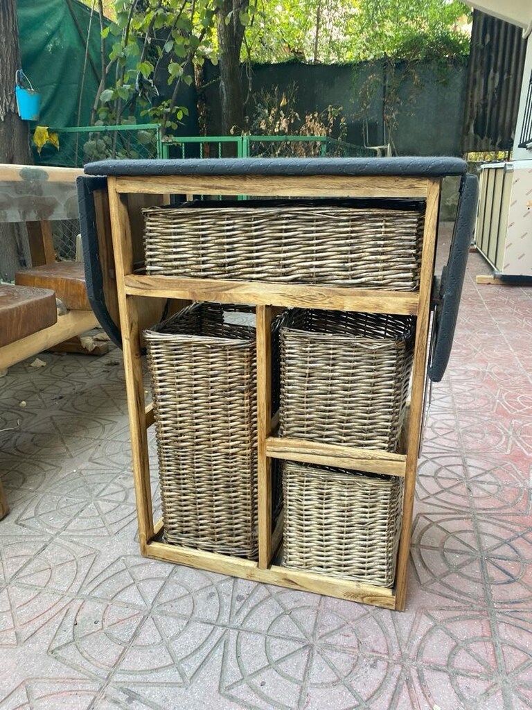 ütü masası sepetli katlanır - 2