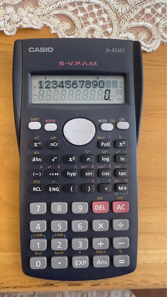 Casio fx-82ms bilimsel hesap mak - 3