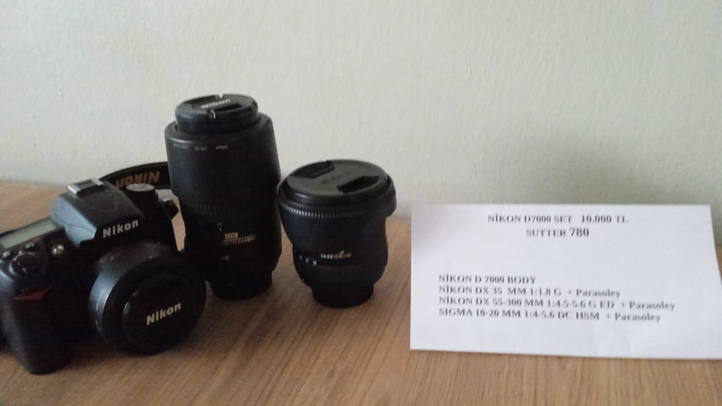 NİKON D7000 SET SUTTER 780 - 9
