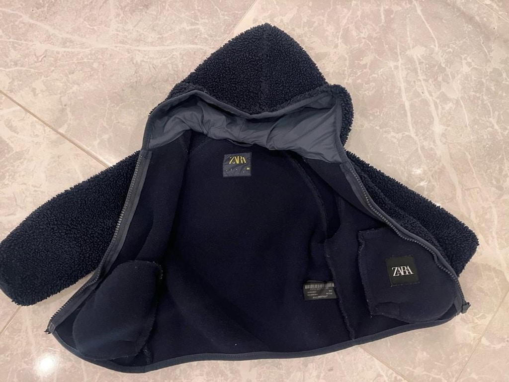 zara suni yünlü ceket - 3