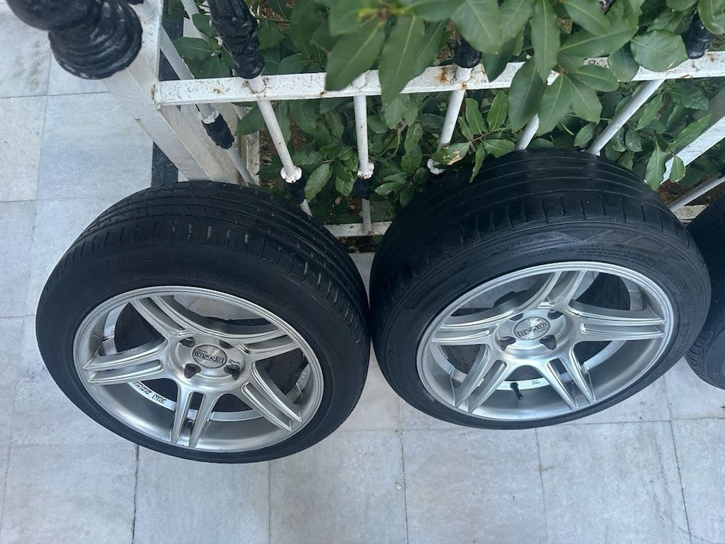 Sport Performans ÇELİKJANT lastik takımı 2.Adet Falcen 195 50 15 4x100 - 9