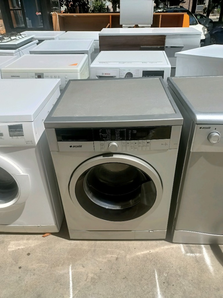 Arçelik 8 kg gri renk Tertemiz Sorunsuz Çamaşır Makinesi - 10