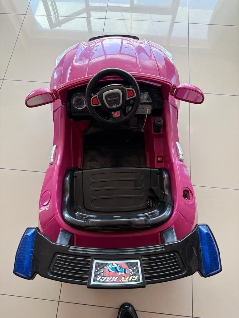BABYHOPE UZAKTAN KUMANDALI PEMBE ARABA V 12 - 3