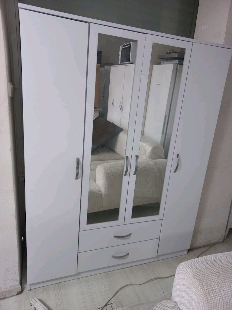 4 kapılı yatak odası gardrop Kurulum dahil - 2