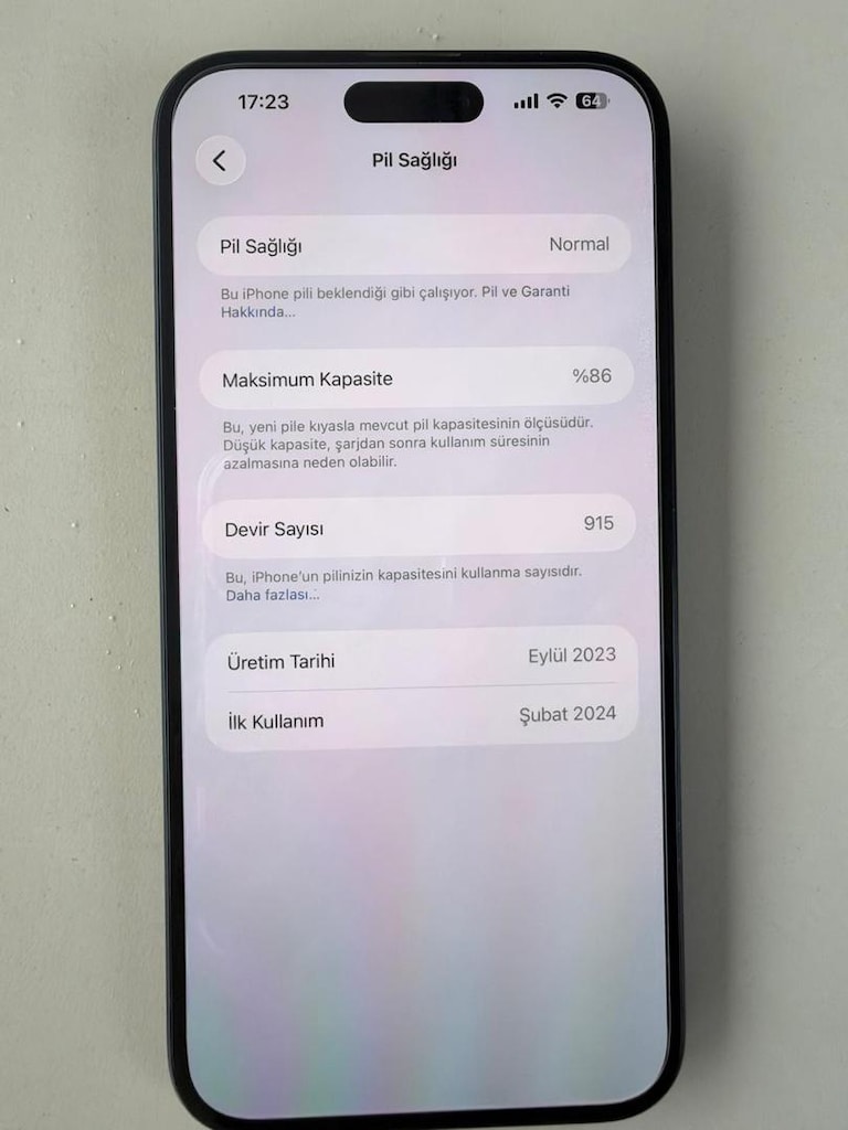 İPHONE 15 PLUS 256 GB YURTİÇİ TEMİZ - 3