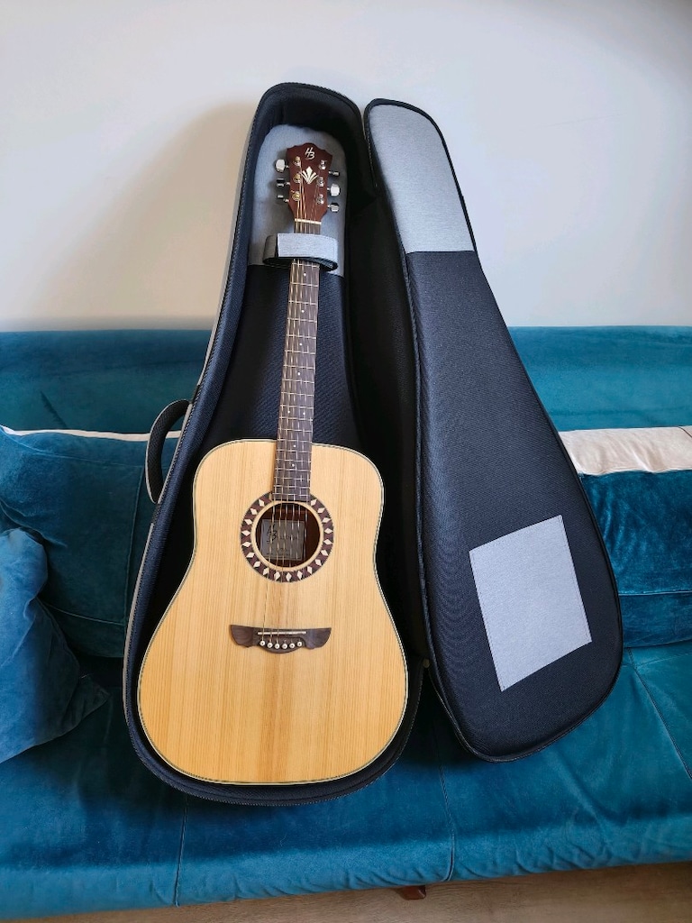 Harley Benton CLD-10S NS Akustik Gitar + Kılıf - 2