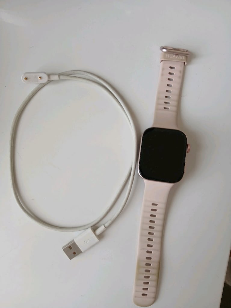 Huawei Watch Fit 3 Pembe Akıllı Saat + Şarj Kablosu