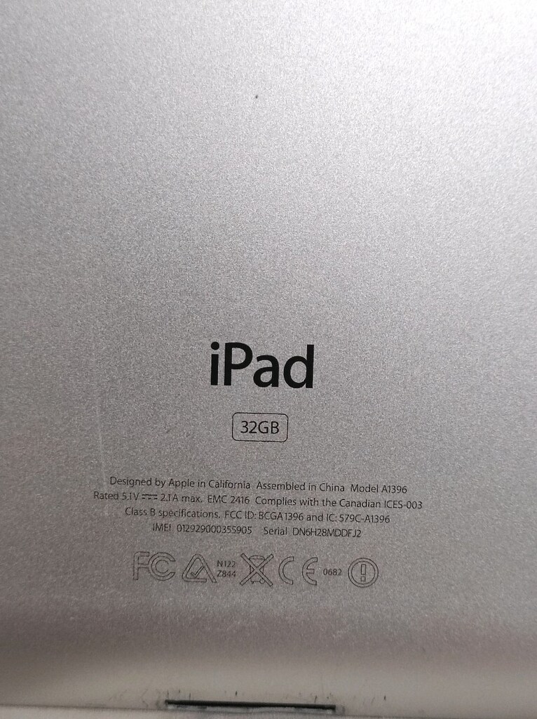 Apple iPad A1396 Tablet ŞİFRELİ - 4