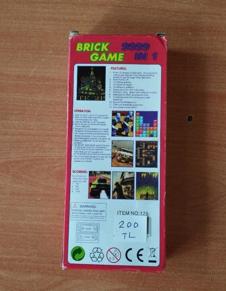 El Atarisi Tetris - SIFIR - 5