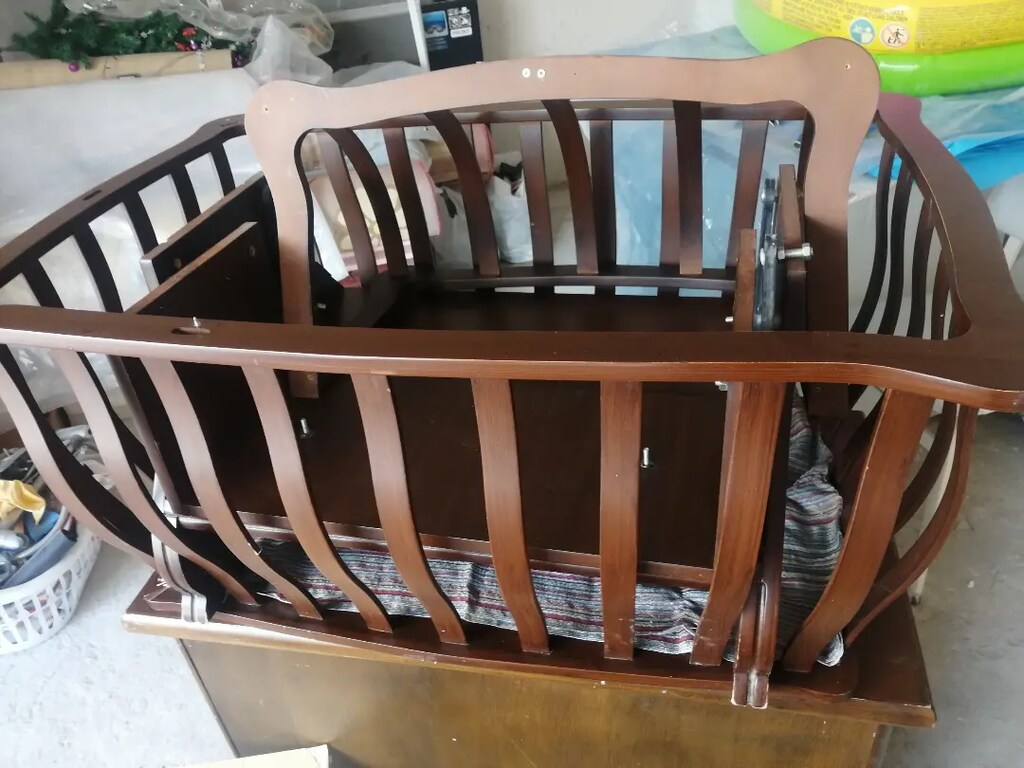 Ahşap sepet beşik - 2