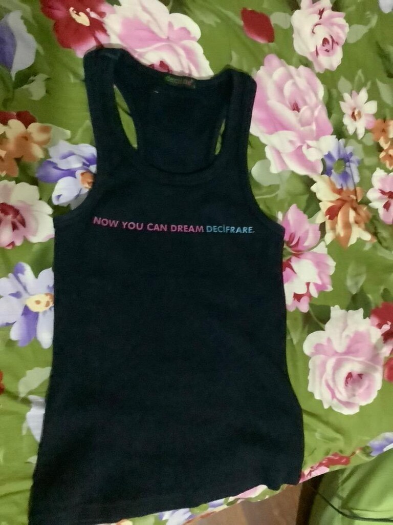 Siyah halter yaka t shirt - 3