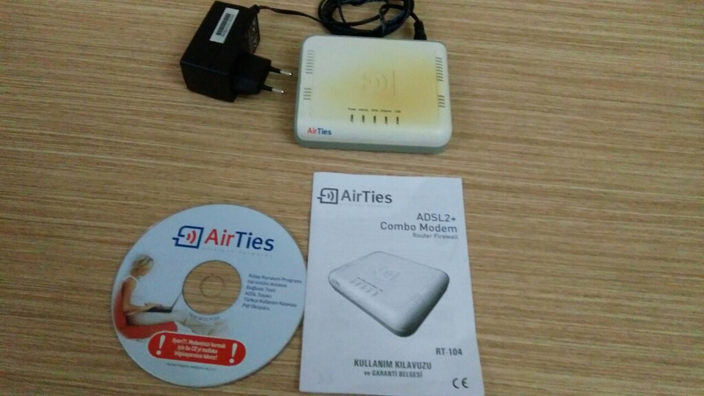 AIRTIES combo modem ADSL - 2