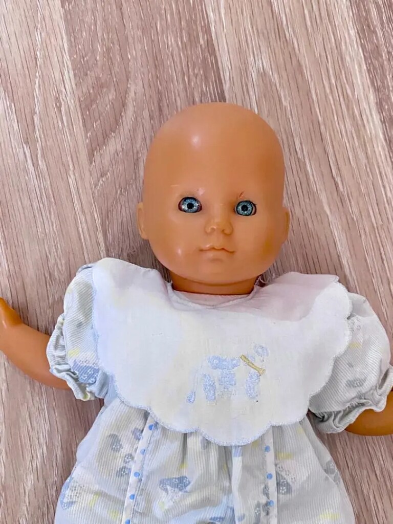 Alman Zapf Antika Oyuncak Bebek - 10