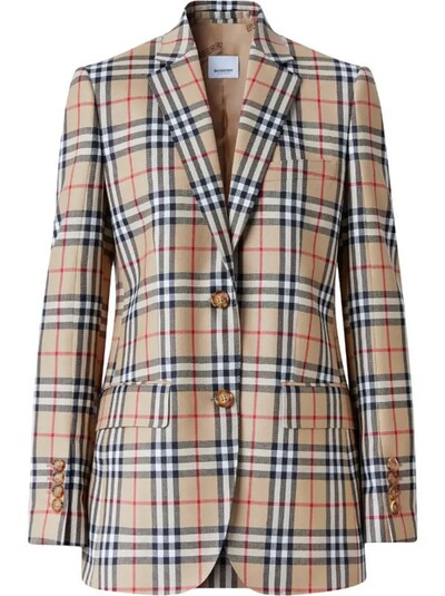 Burberry Vintage Check Blazer Ceket
