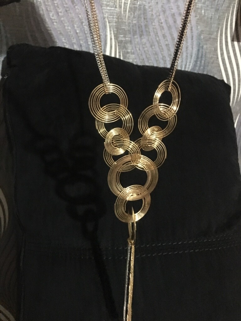 Gold renkli şıkk kolye - 3