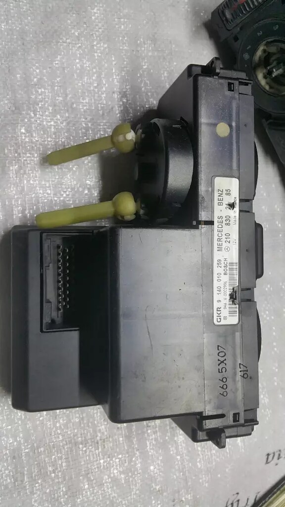 MERCEDES W208 CLK W210 KALORİFER KONTROL PANELİ - 2