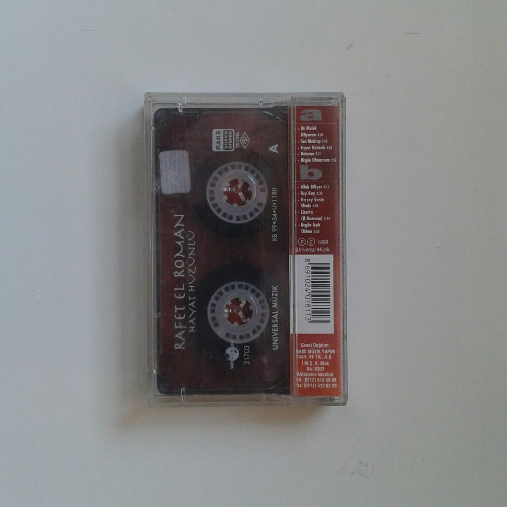Rafet El Roman - Hayat Hüzünlü (kaset) - 4