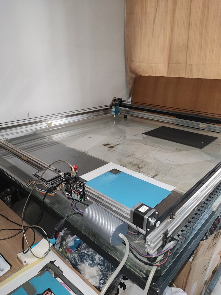 Satılık 80 W 1x1 m Laser Kesim Makinası - 2
