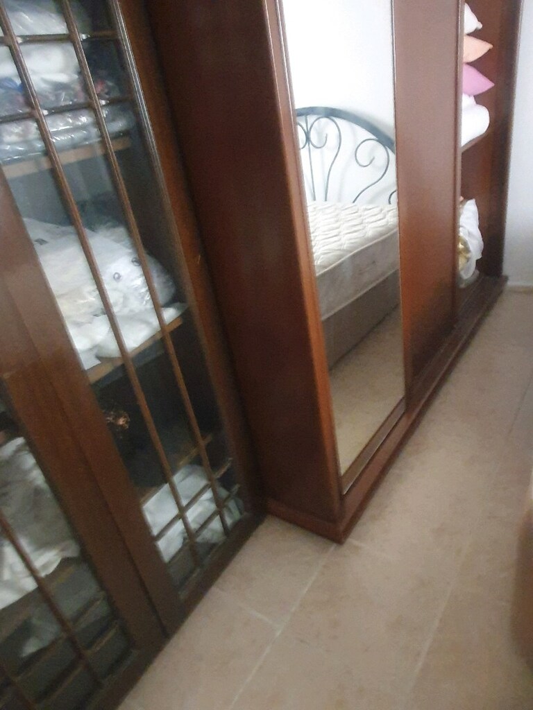 YATAK ODASI BAZA YATAK GARDRAP VE VİTRİN - 10