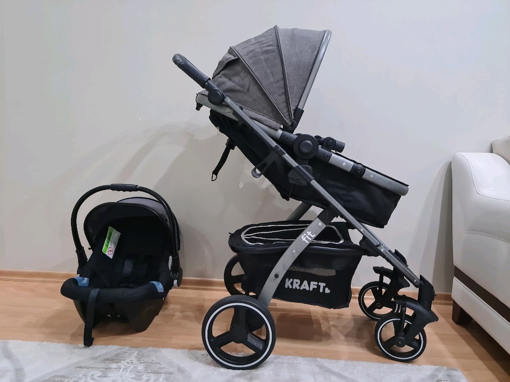kraft marka bebek arabası ve puseti - 4