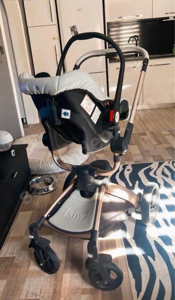 Kiwi Egg 6in1 Çift Yönlü Travel System Bebek Arabası/Ana Kucağı - 8
