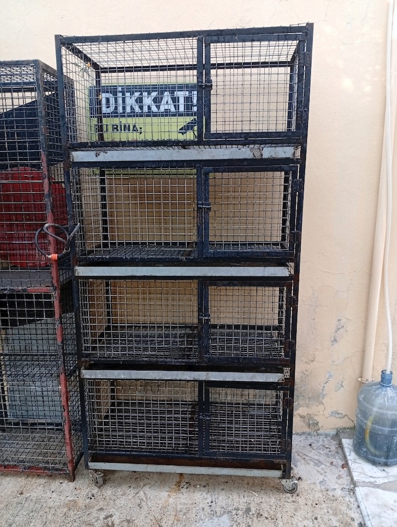4 katlı üretim kafesi her türlü kümes hayvanı için uygun antalya - 3
