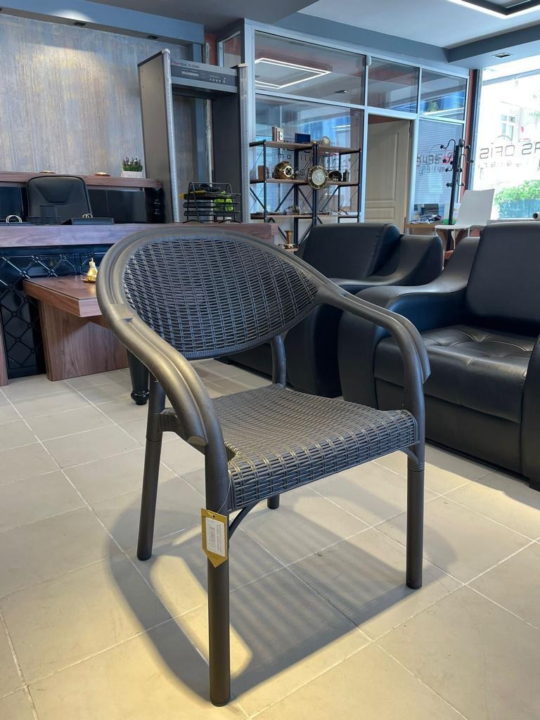 KLAS OFİS ÜSKÜDAR PLASTİK AYAKLI SANDALYE SIFIR ÜRÜN - 2