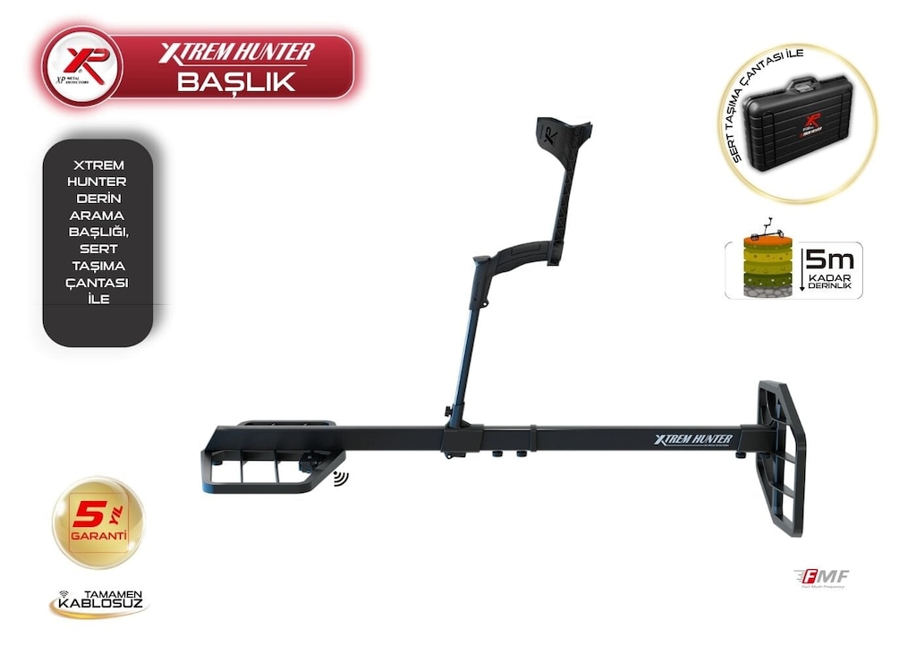 XP Xtrem Hunter FMF Kablosuz Derin Arama Başlığı - 3