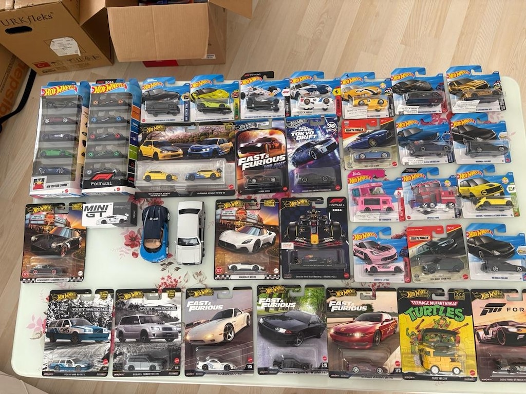 Hot Wheels kolaksiyonu