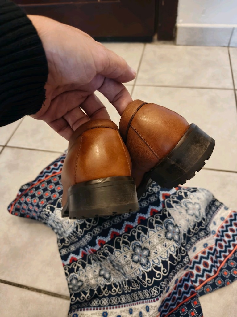 Beta marka deri loafer. 37 numara. Sıfırdır - 5