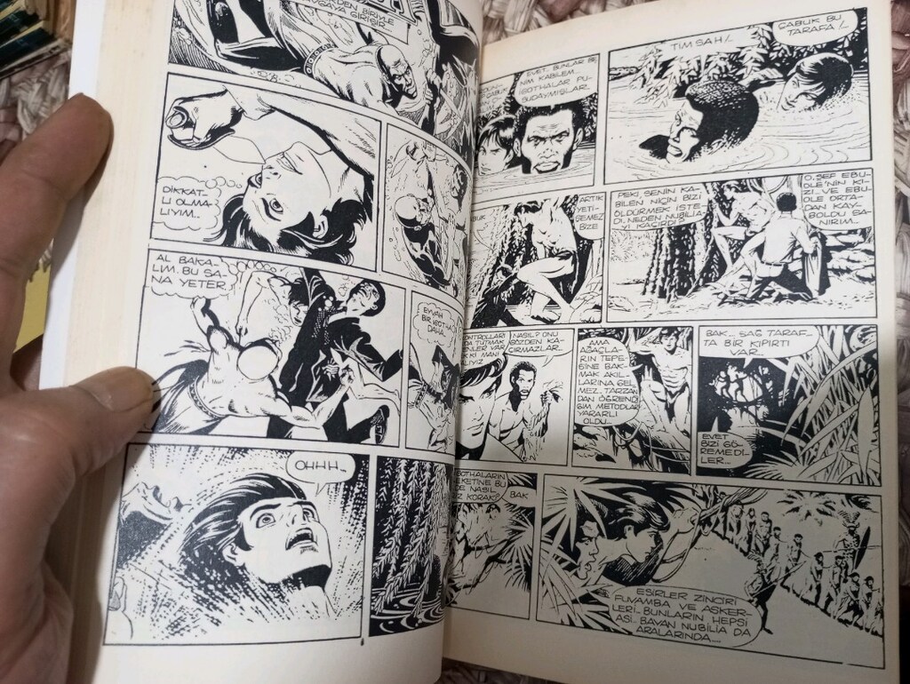 Tarzan cilt 2-6 çok nadir çizgi roman - 5