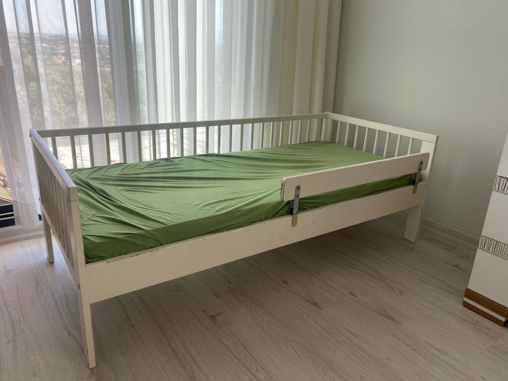 ikea çocuk yatağı ve bazası - 5