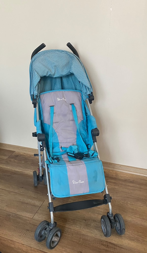 Silver Cross Zest Aqua Baston Bebek Arabası-Turkuaz - 5