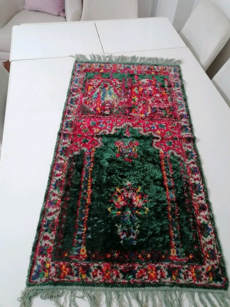2 adet Vintage örgü Seccade - uyguna - 5