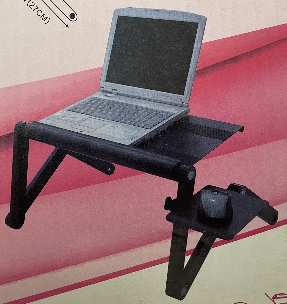 Çok Fonksiyonlu Katlanabilir Laptop Standı Sehpa - mouse standı dahil - 11