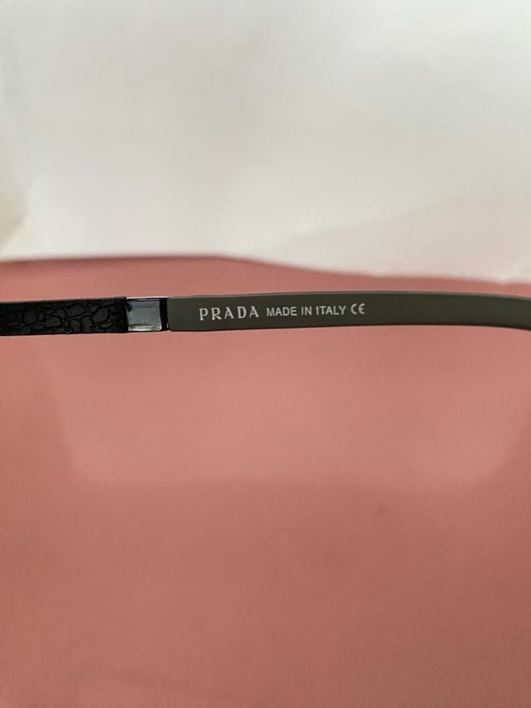 Prada erkek uv400 korumalı cam ital mavi tonları koyudan açıga ilerler - 4