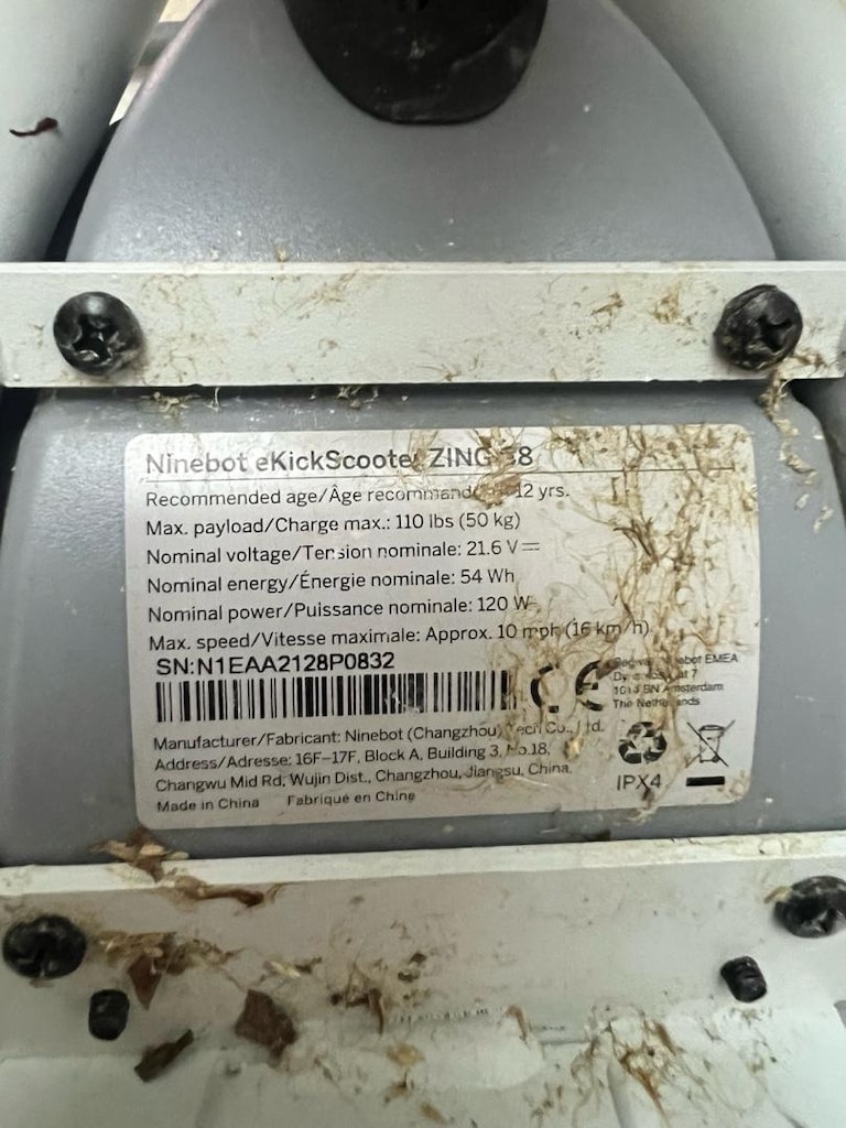 Ninebot Segway ZING E8 Elektrikli Scooter – 16 km/h – 50 kg - 7