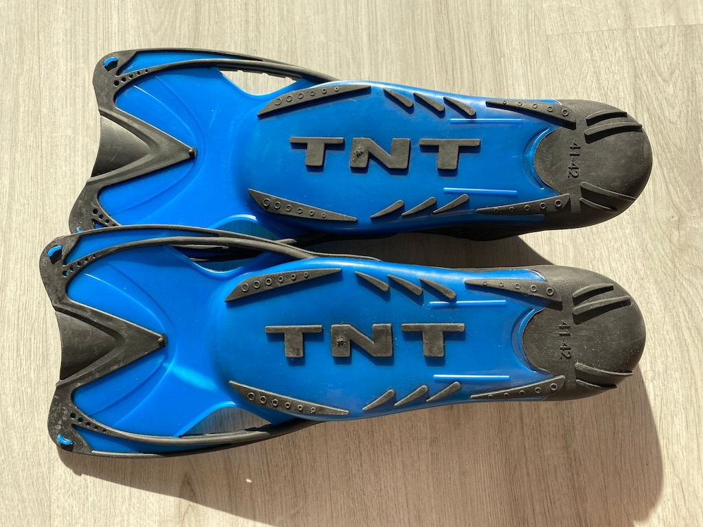Kısa palet Havuz ve Deniz yüzme ve antreman için 41-42 TNT Yeni - 5